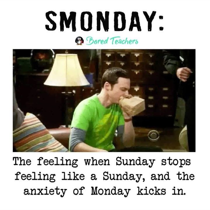 Smonday mood