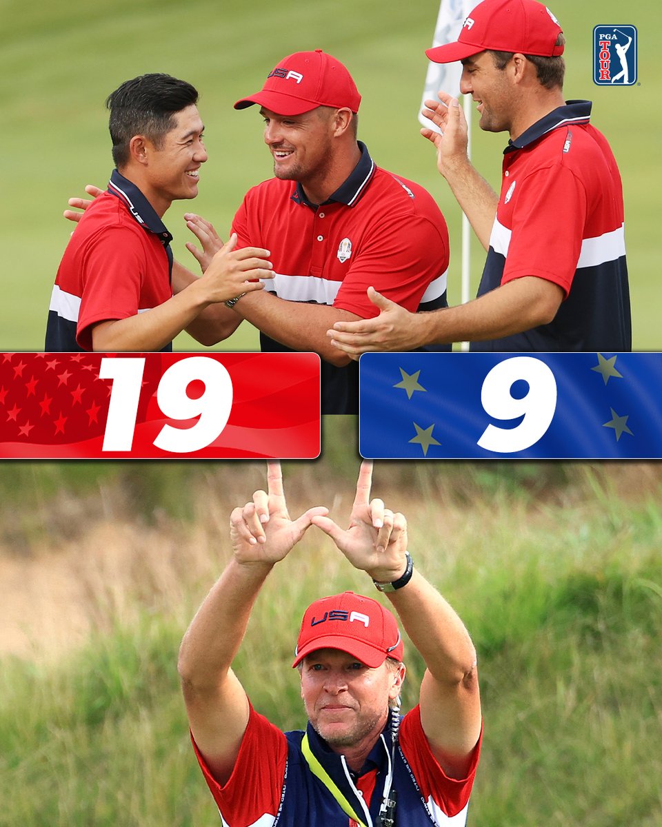 PGATour's tweet photo. History at Whistling Straits.

The most points earned in a single Ryder Cup since 1979. https://t.co/p3cawiZUAh