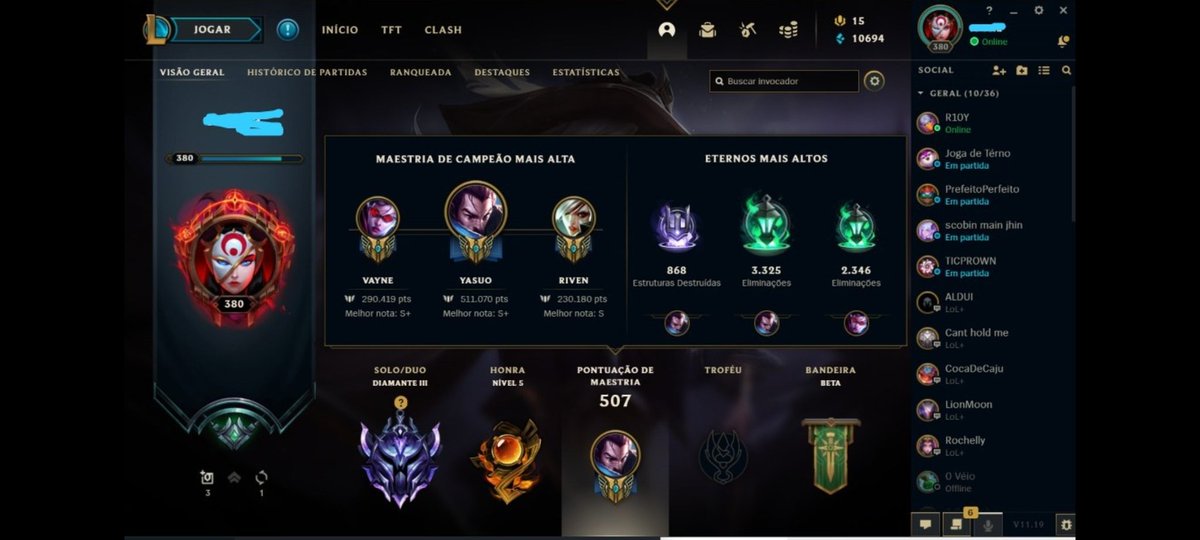 jaoprette's tweet photo. Cansei de jogar lol e tô tentando vender minha conta pela 6162727262727282738282x se alguém quiser manda mensagem https://t.co/7JwV8dFM1Q