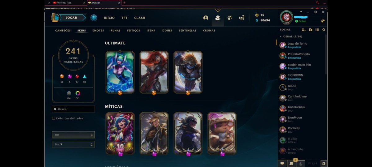 jaoprette's tweet photo. Cansei de jogar lol e tô tentando vender minha conta pela 6162727262727282738282x se alguém quiser manda mensagem https://t.co/7JwV8dFM1Q
