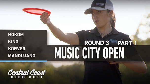 CCoastDiscGolf's tweet photo. Music City Open FPO Lead Card Round 3 part 1 and 2 are now up. Commentary with @sarahhokom & @zoeandyke.
.
https://t.co/JoKoNVBHtt
.
#ccdg #centralcoastdiscgolf #discgolf #pdga #musiccityopen #sarahhokum #haileyking #julianakorver #valeriemandujano https://t.co/Hq4GQLtXhT