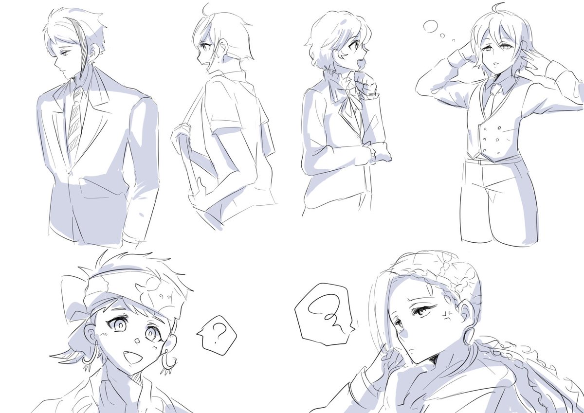 昨日のツイステ落書き 