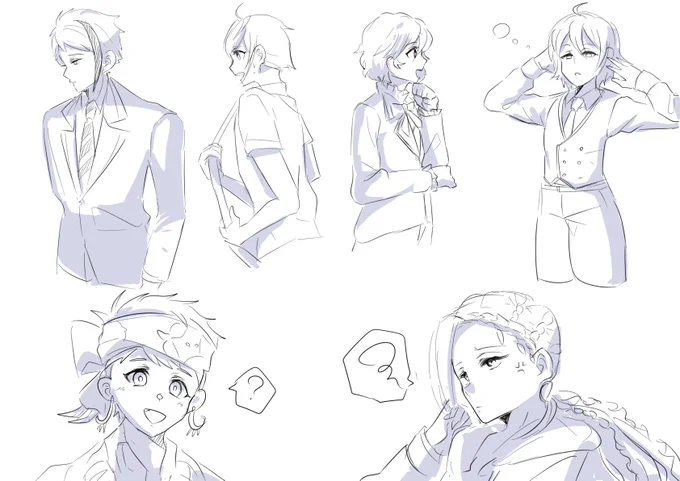 昨日のツイステ落書き 