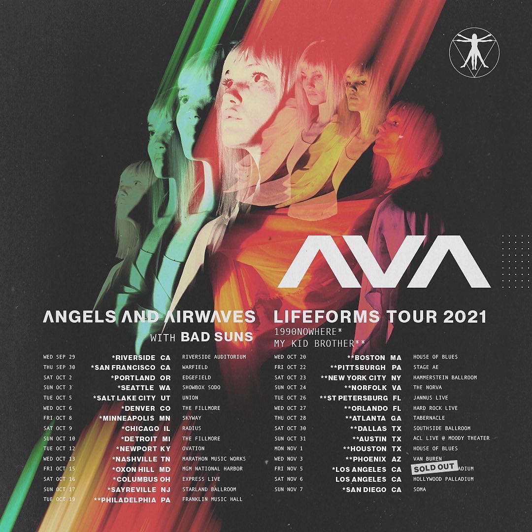 riserecords's tweet photo. Only a few days left until @AVABandOfficial kicks off the #LifeformsTour in Riverside, CA. Get your tickets now https://t.co/wRFFqsv306 https://t.co/98ePbk4jyx