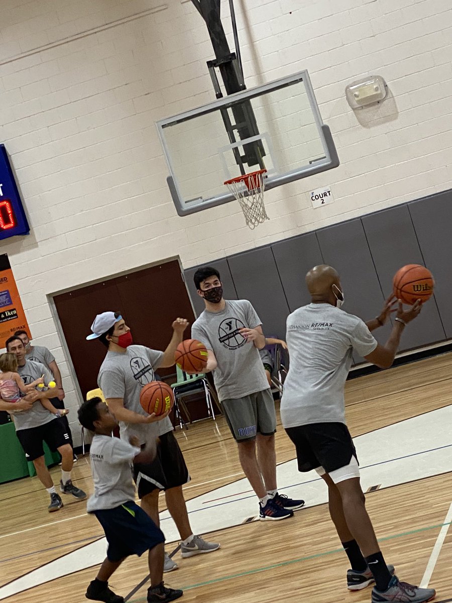 Supporting a great event that raises funds to allow families access to the Y and its incredible programs. And I get to spend time with/watching Alex Marshall support his favorite causes…  #shootforachange