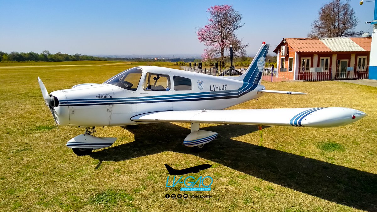LVGAQSPOTTER's tweet photo. Registration: LV-LJF

Propietary: Aero Club Tucumán

Aircraft: Piper @piperaircraft

Model: PA-28 Cherokee 140

Spott date: 22/08/2021

Place from spotting: Aero Club Tucuman

Province: Tucumán

Locality: Yerba Buena

Country: República Argentina https://t.co/GrvnLO5ddI