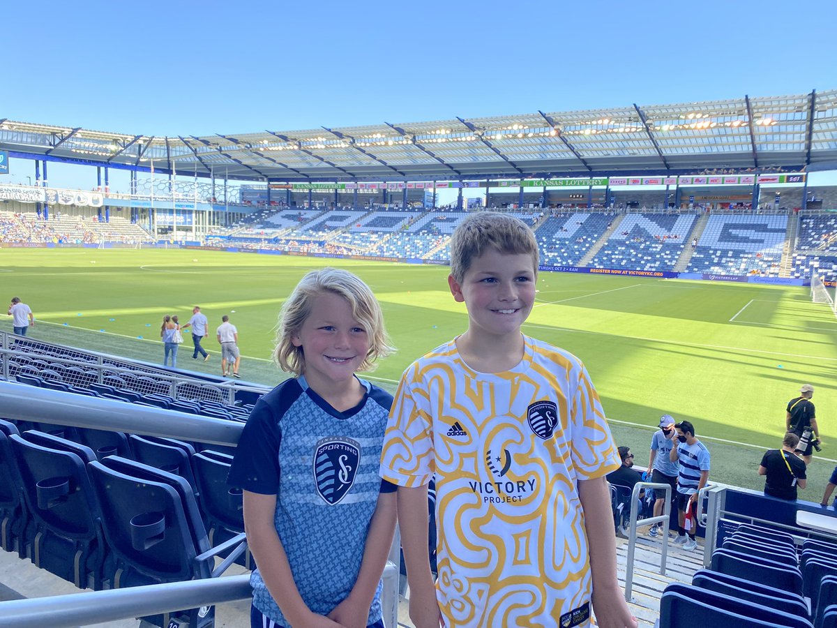 Ready for #SportingKC to dominate #Sounders #KickChildhoodCancer