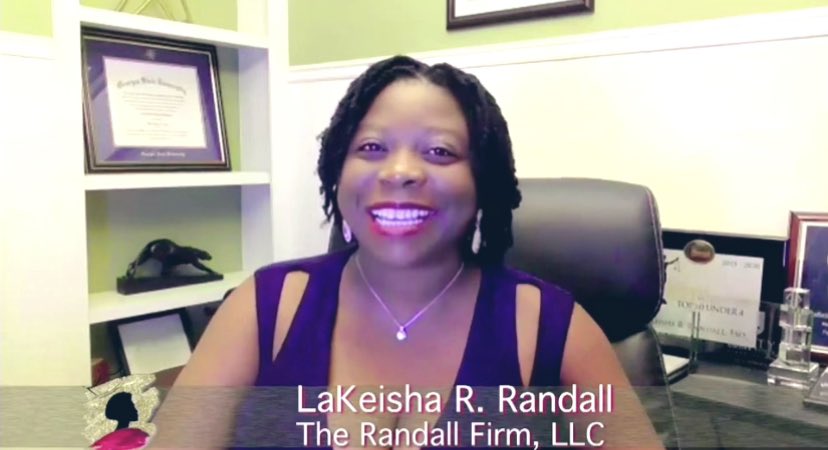 LRandallFirm's tweet photo. The Randall Firm congratulates @GABWAESQ on 40 years of serving #Georgia &amp; beyond!

#Attorney LaKeishaRandall, was proud to help honor the legacy of #GABWA Founder, Hon. Barbara A. Harris.👑

#RandallFirm #Atl #AtlantaLawyer #BlackWomenLawyers #personalinjury #caraccidentlawyer https://t.co/ipm6JvC45Y