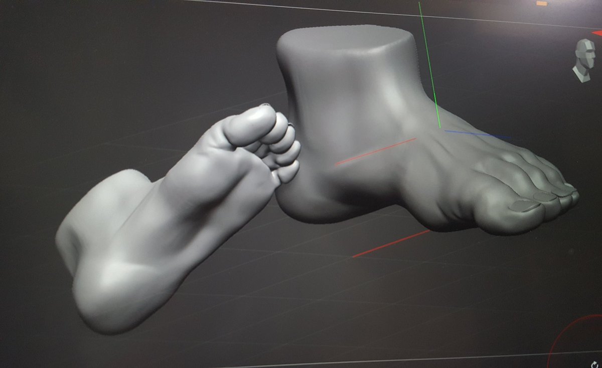 catcrown_purin's tweet photo. 本日の #zbrush
やっと陰影が出るようになってきました✨今回はダイナメッシュを中心。細部は次の機会に😳爪は曲率と硬さを出すように別パーツ、細目のツールで彫り込むのも良さそう🌸
📋法線グループ化・Zリメッシャー
・ダイナメッシュ・抽出・押出
#catcrown #きゃっとくらうん
#デジタル日記帳 https://t.co/LJalUDB0wk
