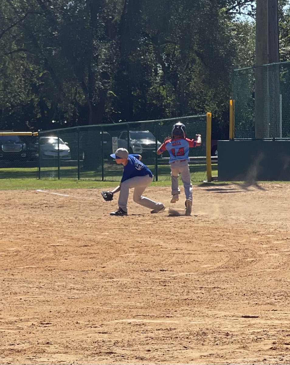 New season … new chapter… new number.  It was a fun day on the ball field. #50