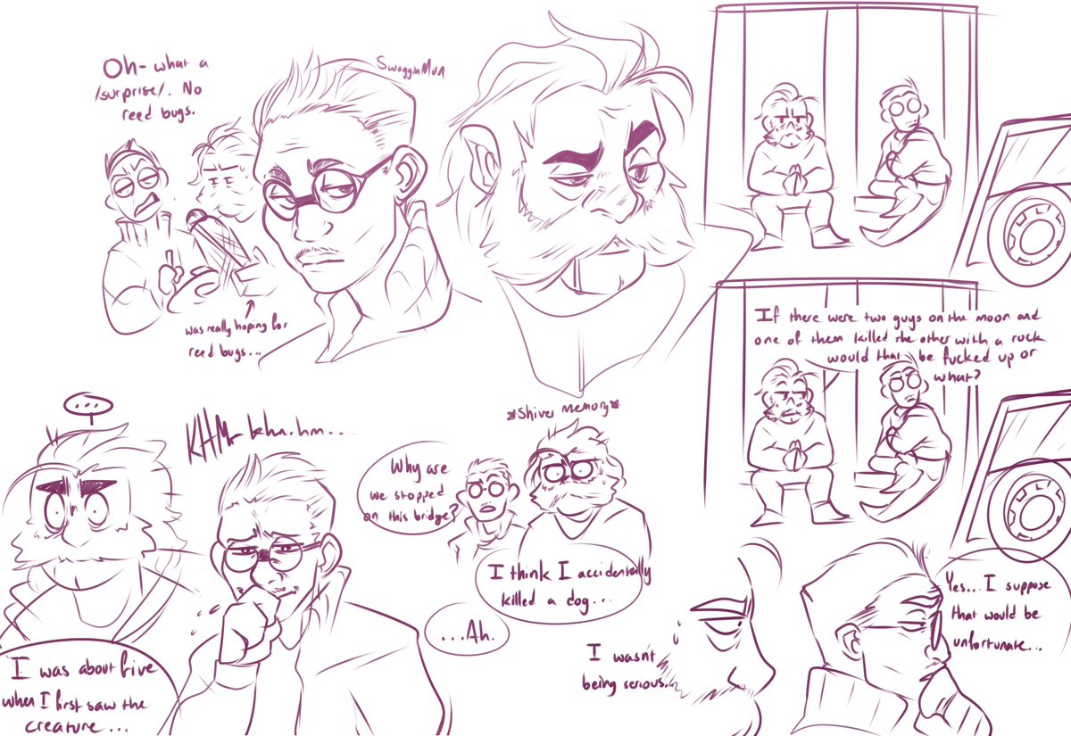 [ Doodles / Disco Elysium ]

man i love becoming a cryptozoologist in between murders 