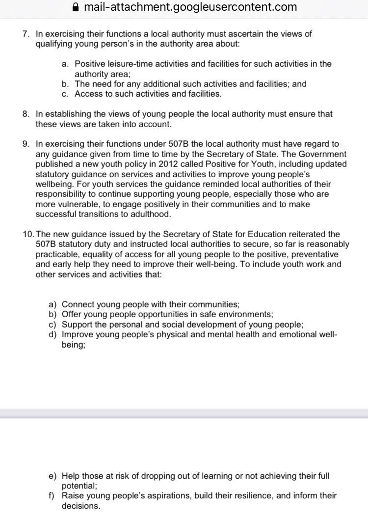 MrProspect1's tweet photo. I am heart broken.

Losing multiple young people over the duration of my journey.
Only to be sent this and learn that someone in history has ALREADY fought on our behalf to bring about the support that we all know is very much needed.

To the extent that it is in Legislation?! https://t.co/QdDAaYVz7z