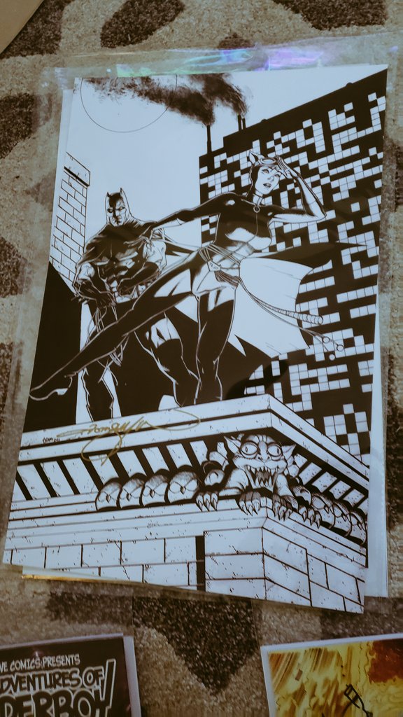 wolf7331's tweet photo. Always a pleasure to marvel on an ink work from the one and only @tomnguyenart , see you next con.
.
.
#batman #catwoman #mnlocal
#mbcf #FallConXL #dccomics
#comicartist https://t.co/2Pr0CFhwET