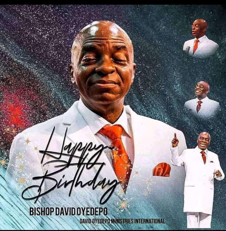Happy birthday Bishop David Oyedepo! 