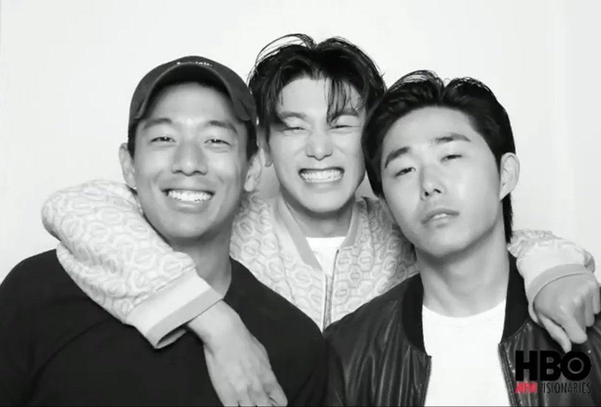 bestofericnam's tweet photo. Eric, Eddie and Brian for #HBOVisionaries #HBOMax #EricNam #μλ¦λ¨ https://t.co/QQNs5IHfNh