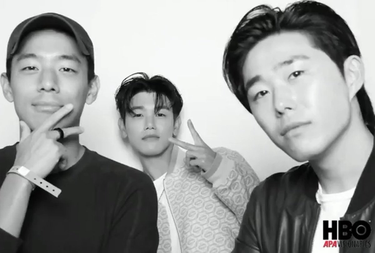 bestofericnam's tweet photo. Eric, Eddie and Brian for #HBOVisionaries #HBOMax #EricNam #μλ¦λ¨ https://t.co/QQNs5IHfNh