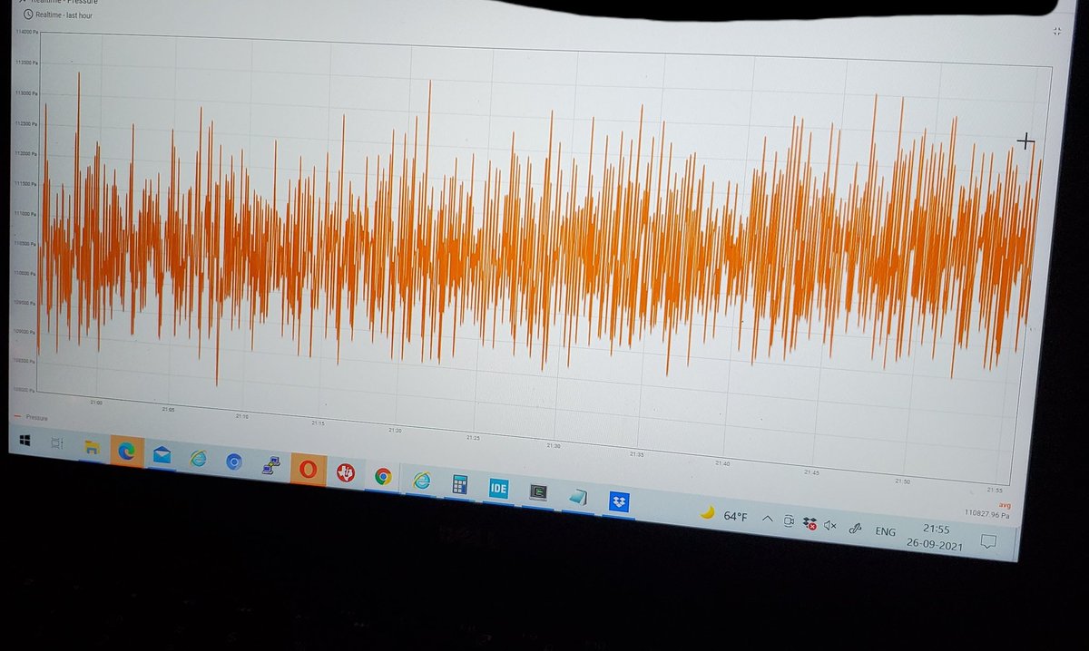 CoastalProf's tweet photo. Got one step closer to a truly real-time wave sensor today. #WAVEMON
The laptop data stream photo was taken while having a well-deserved beer and a burger. ๐ป๐๐ https://t.co/nkNQ2fTW5E