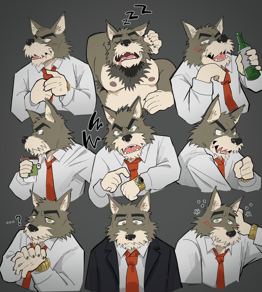 yazoe_'s tweet photo. fanart for @gabshiba 
who's not gonna have a crush on such a sexy boss? :D https://t.co/cYekQ0RJps