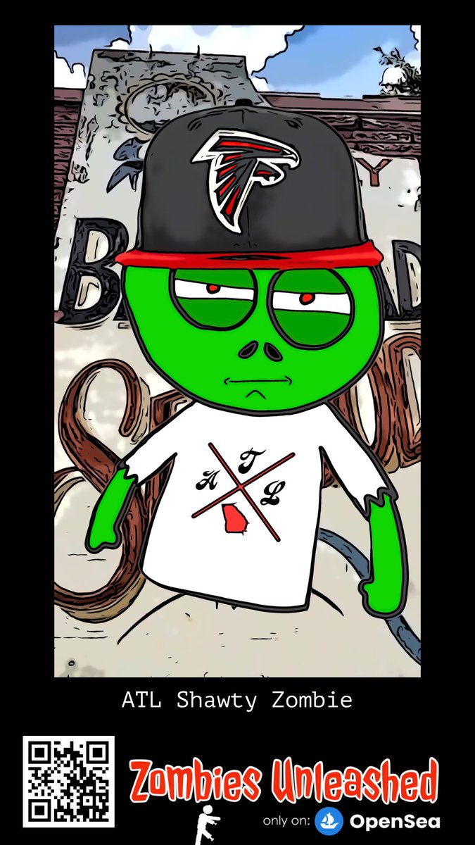 Zombiesunleash's tweet photo. Join the #ZuGang, Just dropped.

#nfts #nft #nftart #nftartist #nftcollector #cryptoart #digitalart #nftcommunity #art #crypto #ATLvsNYG #cryptoartist #opensea #nftcollectors #nftdrop #nftcollectibles #Atl #openseanft #nftartists #artwork #atlanta #AtlantaFalcons #defi #bhfyp https://t.co/5aoHPWlima