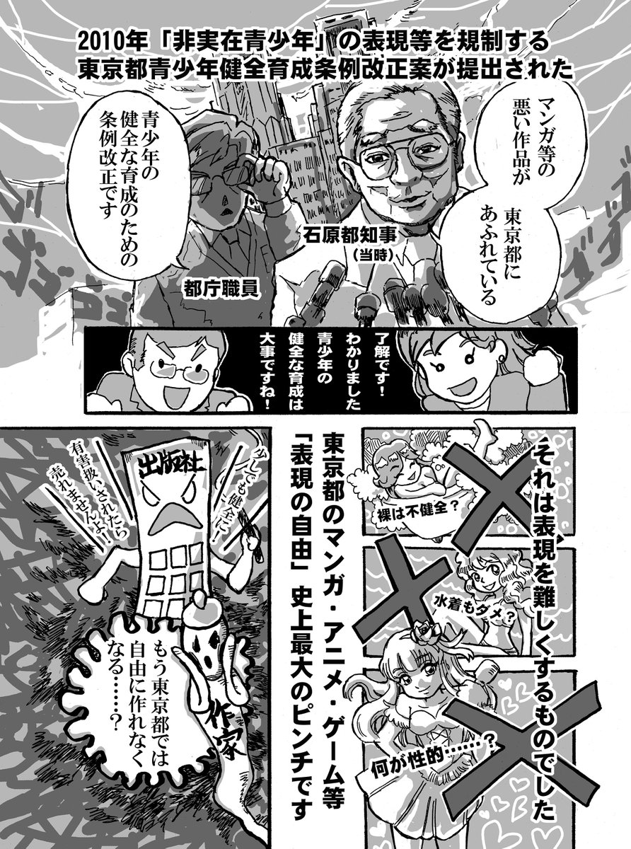 2010年都条例--「非実在青少年」でマンガやアニメを規制しようとした条例に真っ向から反対した女がいた。それが松下玲子都議こと現・武蔵野市長である。
10月3日(日)投票 #武蔵野市長選挙 は松下さんまで!
#表現の自由を守るための約束
#武蔵野市長選挙2021
#武蔵野市  

https://t.co/Rk9ka4TLL6 