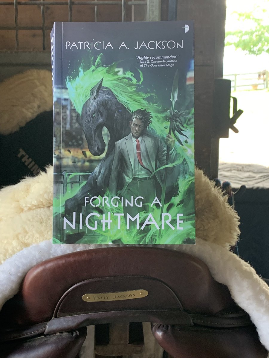 Treistan's tweet photo. FORGING A NIGHTMARE will be entering the ring for a LIVE reading at @Octocon Saturday, October 2 at 5pm (Irish time). That’s 12:00pm EDT. Flasks and sandwich cases are optional. Spurs are recommended. #Nightmare #fallenangels #FourHorsemen #ToHellAndBackAgain #LetsRide #POCcast https://t.co/eCESKnFnJy