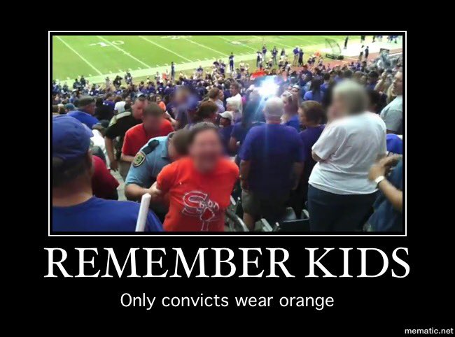 SFASawmillGuy's tweet photo. #SHSUHateWeek https://t.co/Y1cP8VhZB4