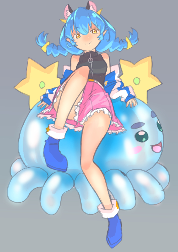 「プルユニ支援!! 」|JJ(獅子つつし)のイラスト