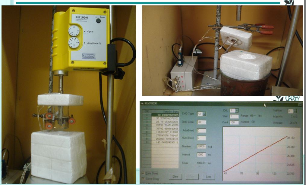 sherazi_fakhar's tweet photo. Our modified Ultrasonic agitation/sonication/cavitation equipment. With features of precise total and dispersion energy calculation for a better soil aggregate stability assessment.
#UltrasonicDispersion #sonication #soilStability #aggregatestability https://t.co/SnIfPcZ0U1