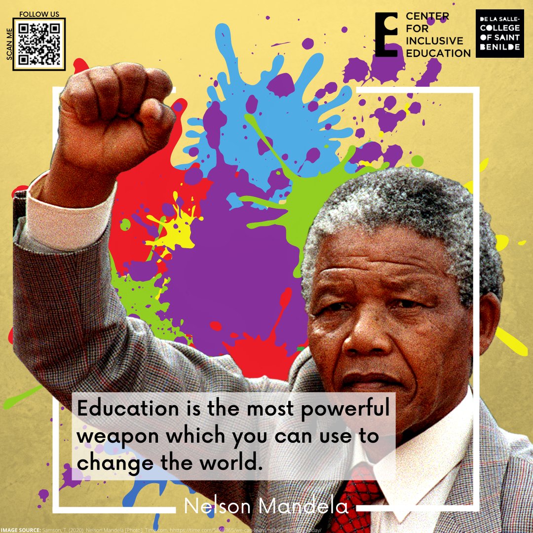 CIE_Benilde's tweet photo. #Benildeans, in a world full of fake news, historical distortions, and miseducation, never forget the importance of truthful education.

#CIEBenilde #BeIncluded #BeInclusive #TogetherTowardsInclusion https://t.co/amEoOfyShe