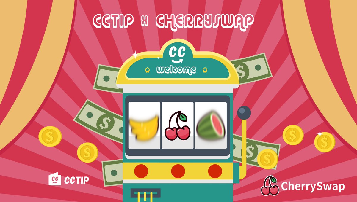 CwalletOfficial's tweet photo. 🚀CCTIP has entered into a strategic partnership with @CherryswapNet
We held an airdrop to celebrate our cooperation🥳

✅Follow &amp; Retweet
✅Join Official Group: https://t.co/2Ymbr14awC 
✅Comment with Tag #CCTIPxCherryswap

@cctip_com airdrop 100 doge 1000 #CCTIPxCherryswap https://t.co/gdqgBqTrLF