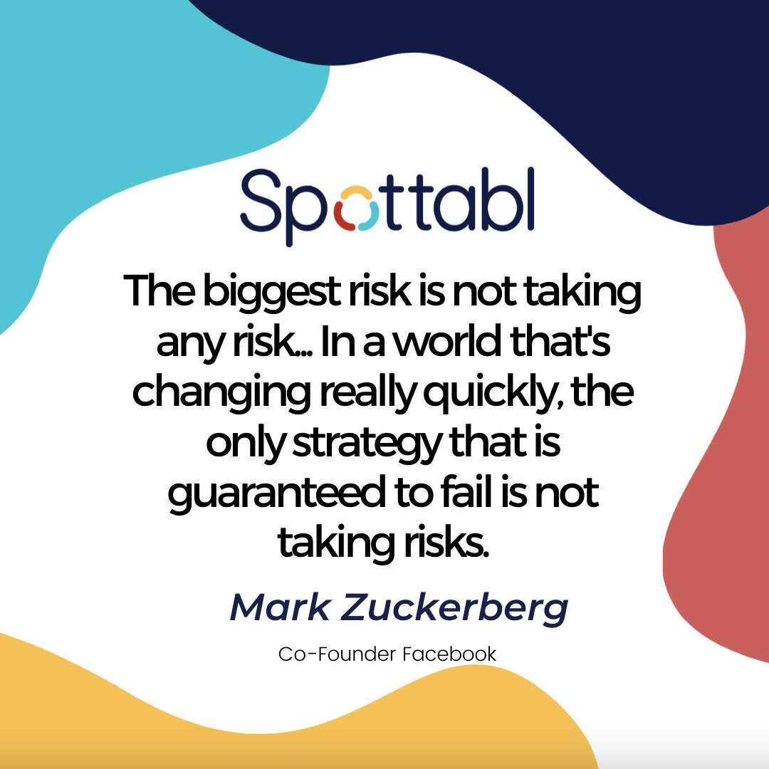 spottabl's tweet image. #MondayMotivation 
In a world where neither success nor failure is guaranteed, choose action 💥💥 

#rewiringhiring #Spottabl #startups #leadership