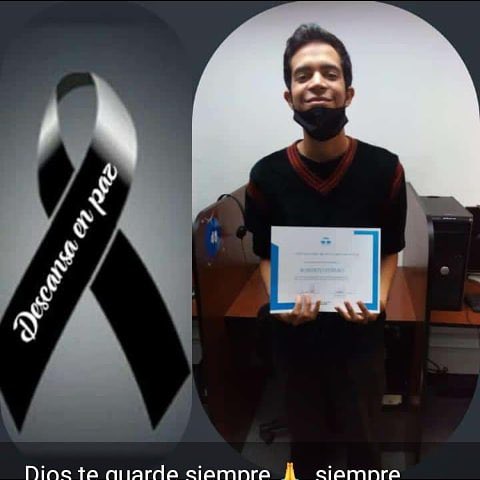 AlexaGomezDos's tweet photo. La señora Raiza es la madre de Robert y se encuentra sola con su pequeño de siete años. Es viuda y sus padres fallecieron hace un tiempo. Necesita reunir para el crematorio. Los que puedan colaborar les dejo la cuenta de Robert que la usa su mamá. Muchas gracias a todos https://t.co/GN3TEMMaZY