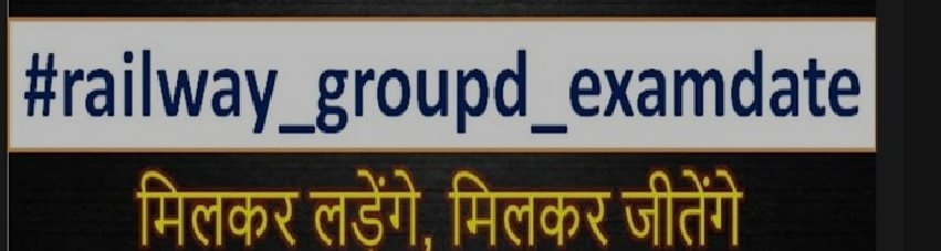 Evardaynew8's tweet photo. #railway_groupd_examdate
Release the exam date of railway group d exam asap
#railway_groupd_examdate  @Evardaynew8 https://t.co/TT1kfR3K9B