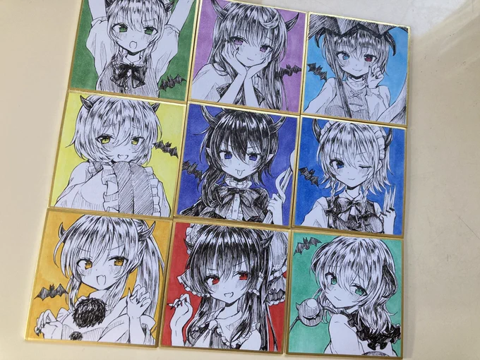本日23時に東方の吸血鬼コス豆色紙とラフ画セット+リクエスト権を出品するため一旦クローズしました💫
ラフ画はアダルトで画像の他に2枚あります(2枚目の画像の早苗さんはアダルトに変更可です) 