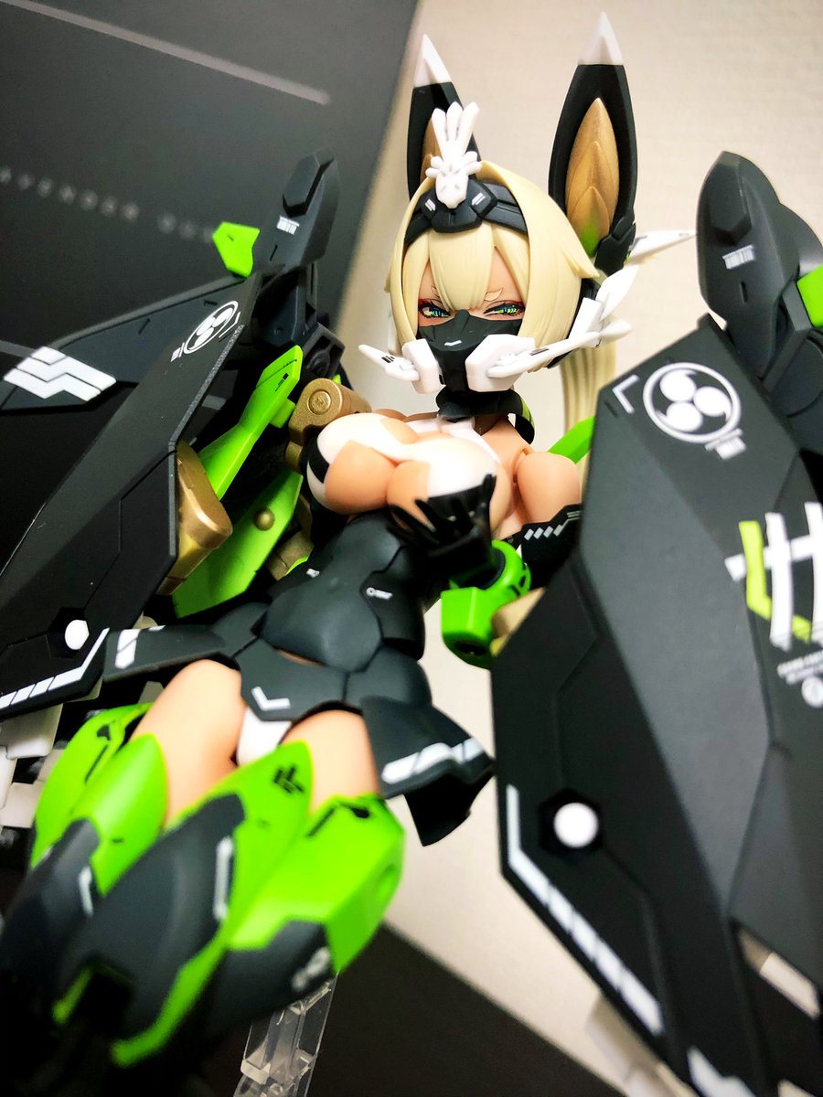 inayama's tweet photo. 朱羅玉藻やっと完成。前回のマガツキでロケテした甲斐あって完成度が上がってかなり満足。とりあえず掛かる時間は無視して仕入れた知識で出来そうな事は全部試してみた。次は再販されるならスサノヲかな〜 https://t.co/X7tRBbyptm