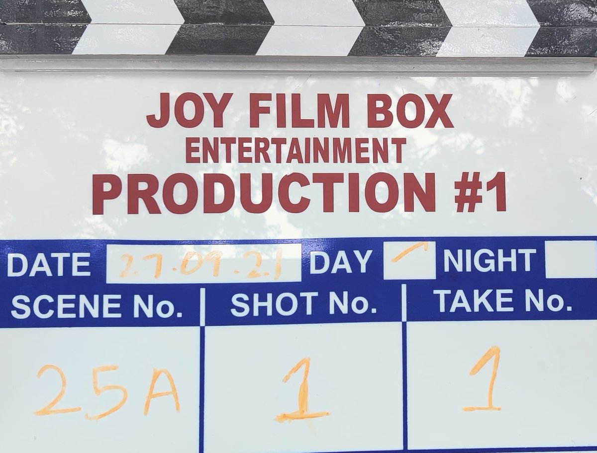 CineTimee's tweet photo. #JoyFilmBox Production No:1️⃣ #PrabhuDeva Lead Role Directed By Debutant #SamRodrigues Shooting Starts Today With A Pooja !
@PDdancing ! @prasad_sn_ ! #Vignesh !
@editoranthony ! @proyuvraaj ! #CineTimee ! https://t.co/6IHlgHwyUC