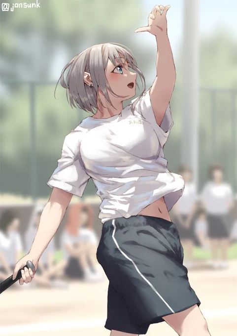 スラッガー系女子 
