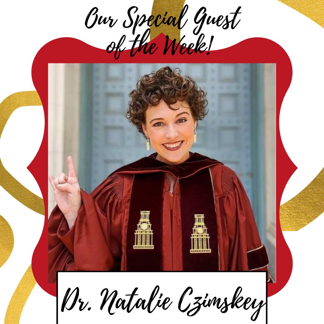 TexasNSSLHA's tweet photo. Come join us for our next general meeting! We will have an in-person and a zoom option! 

Guest speaker: 
Dr. Natalie Czimskey! 
She has several degrees from UT and she is currently a lecturer in the SLHS Department! 
She will be giving a talk on Grad School! 
Don’t miss out!!! https://t.co/xke3i6aPd4