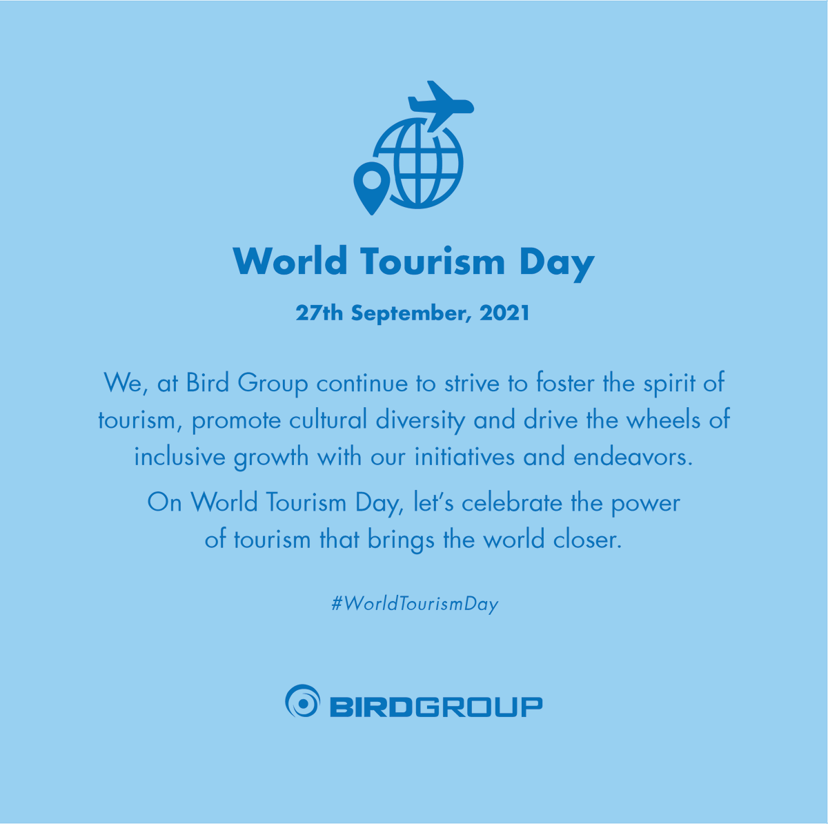 Celebrating the power of tourism on #WorldTourismDay2021