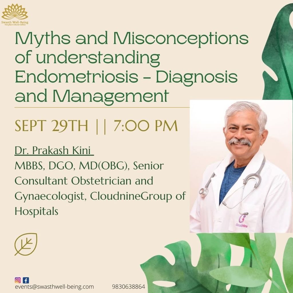 WellSwasth's tweet photo. Join us to hear Dr. Prakash Kini on 29th for an insightful session

Link for the session: https://t.co/DW7UdV6LHw

#endometriose #endometriosis #endometriosisawareness #endometrio #endométriose #gyn #gynaecologist #obgyn #womenshealth #womenhealth #webinar #webinars https://t.co/oiTvu9s3pg