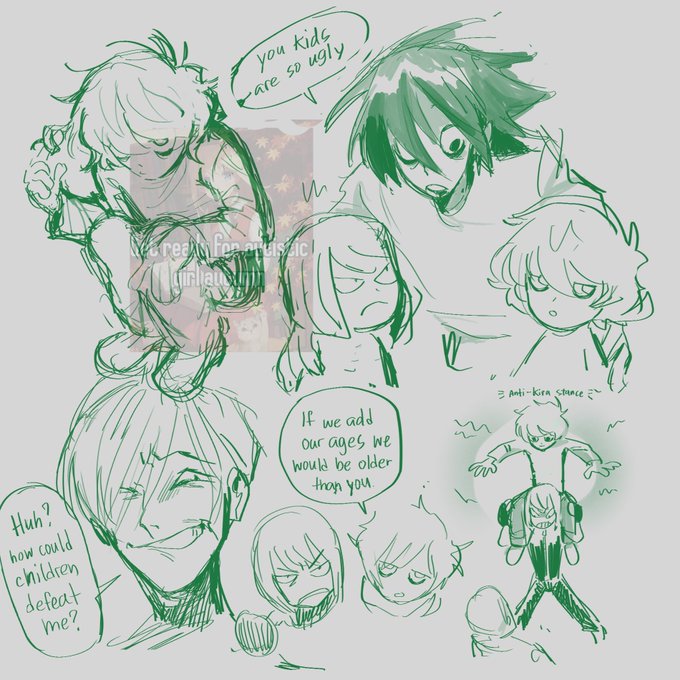 death note shit between work 