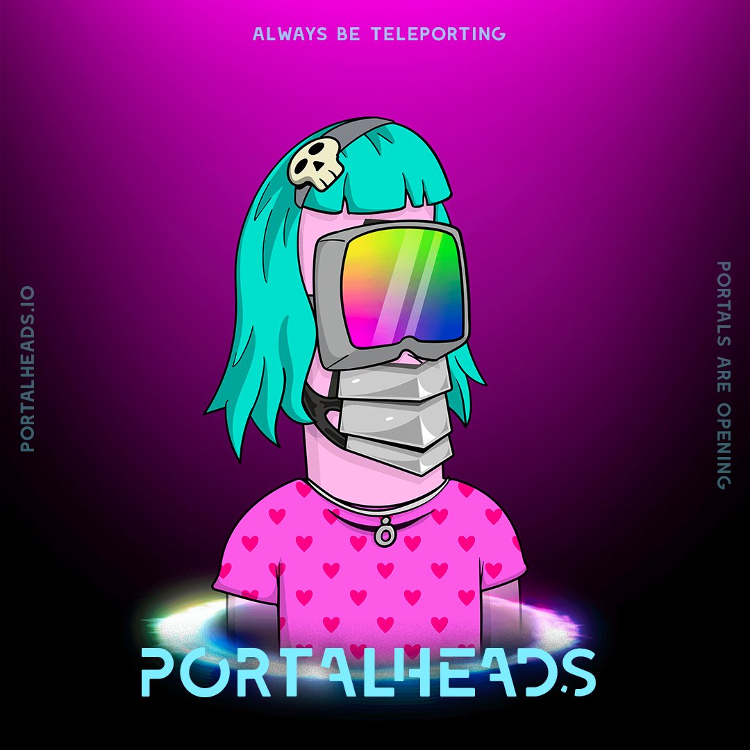 portalheads's tweet photo. 💪Twitter giveaway #3!! LFGGGG!💪

We’re giving away 1 FREE @portalheads 
Minting on #Fantom $FTM

💪Follow @portalheads 
💪Like, Rtwt
💪Join our @discord 
https://t.co/ja2inMX2mo

Make #portalheads your #pfp and raise up PortalFam! 

#GiveawayAlert  #NFTGiveaway #FreeMint #ETH https://t.co/r4A0J81Cml