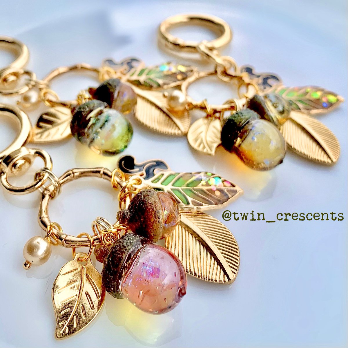 どんぐりチャーム 北海道どんぐりチャーム 5個 飾品零配件 totori 的作品 1397784｜Creema