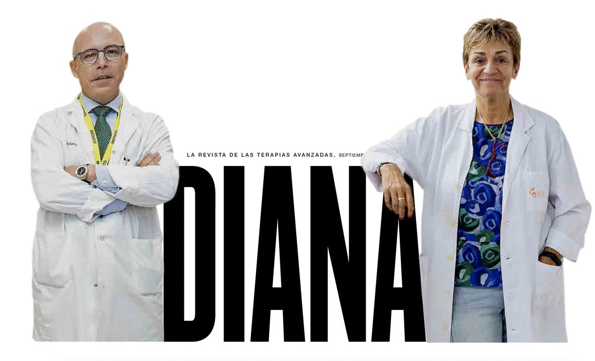 Esta mañana DIANA, la revista de las #terapiasavanzadas que publica <a href="/diariomedico/">Diario Médico</a>, recoge el resumen preparado por <a href="/_soniamoreno/">Sonia Moreno Barrio</a> de un diálogo de casi hora y media con <a href="/AnnaSureda5/">Anna Sureda</a> en el que abordamos muchos temas y del que disfruté muchísimo.👍