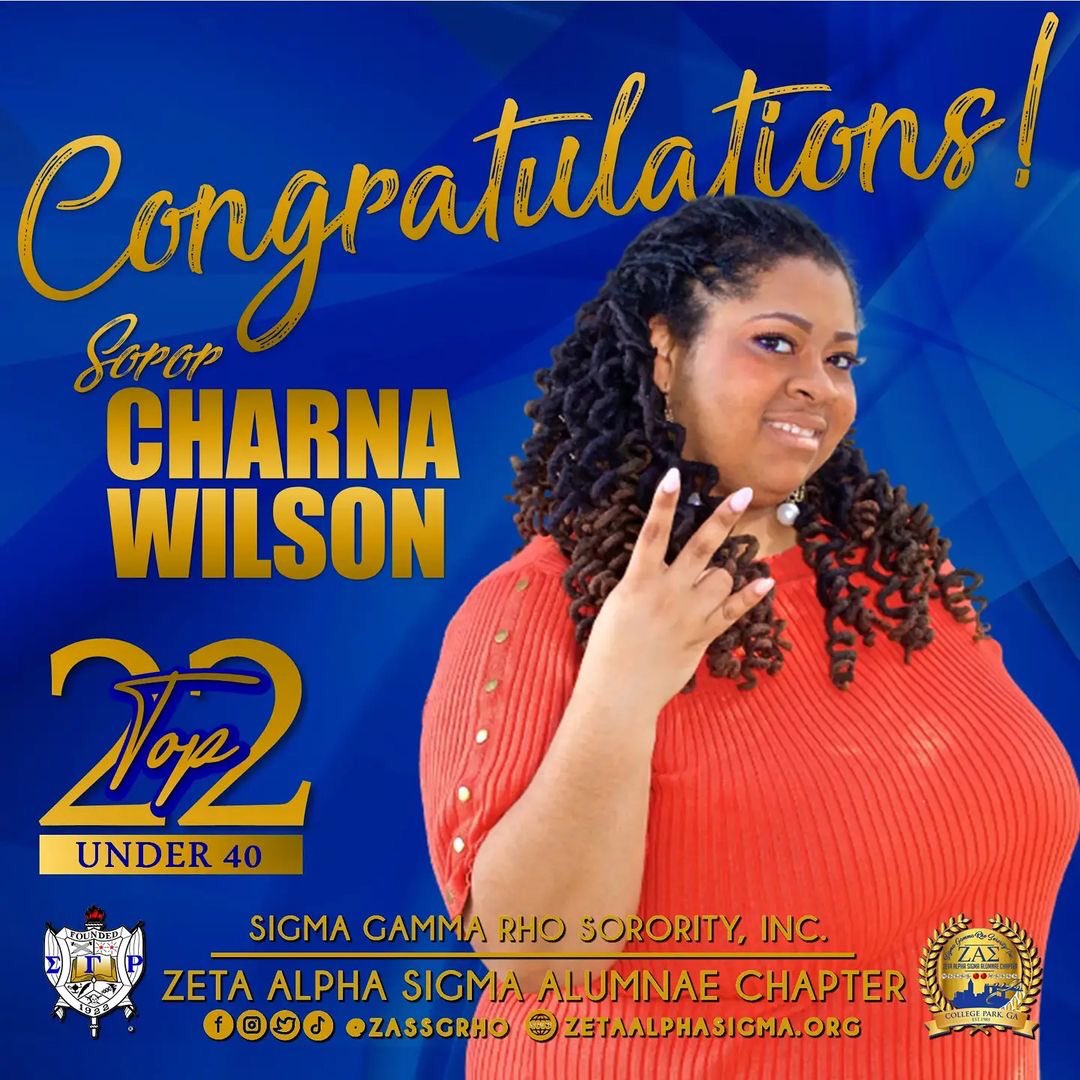 ZASSGRHO's tweet photo. It is our pleasure to acknowledge and celebrate the recognition of our immediate past Basileus @samantha_esq22 and current Epistoleus and Centennial Events chair @EmbracingEmoC on their recognition as 2021 Top 22 Under 40! #ZASdoesitbest
#sigmagammarho #sgrho #top22under40 https://t.co/ESRZuqcphz