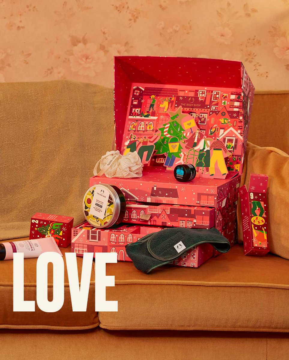 TheBodyShopAus's tweet photo. Advent calendars are never too early 👏 Especially when they’re jam-packed with this much joy. Count down to Christmas like never before, with new body-loving surprises, bestsellers and daily acts of selfless love.

Shop our Advent Calendars 👉 https://t.co/MvynAbfOhc https://t.co/42Dl08kIBx
