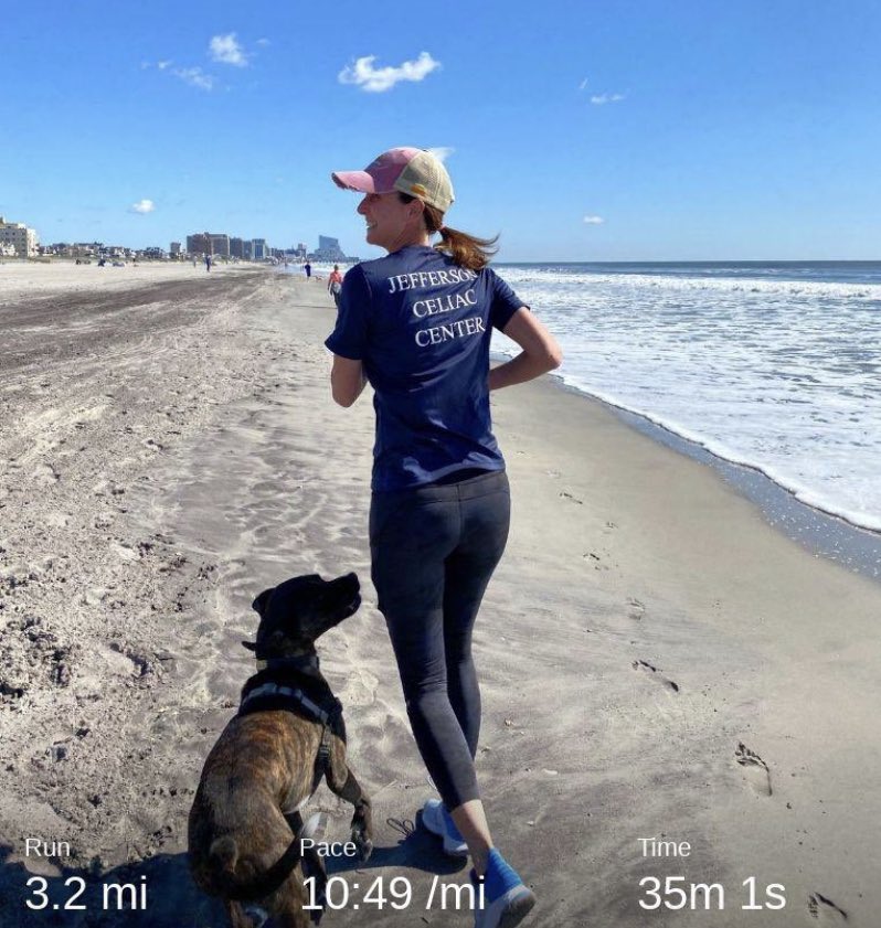 EmilyLdn's tweet photo. #youhadme @glutenfree #celiacawareness #5krun @BeyondCeliac @TJUHospital @StephanieMcCMo @SchlachtermanMD @AJDiMarinoMD https://t.co/e93P3eMP1K