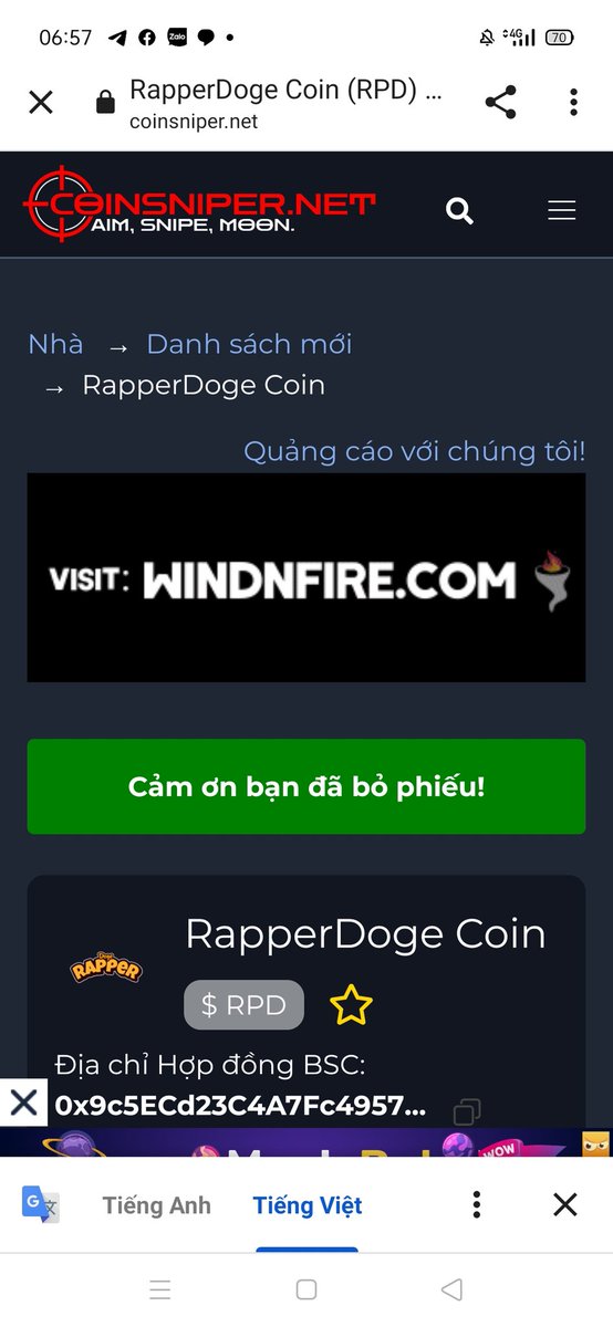 TnVlog8's tweet photo. @RapperDoge_Coin @SLIM_MEYO @big_data_kane  @airdropinspect 

0xA0628233E533aCe34649DFf5B018a714A05eE0F7 https://t.co/b2cV5Y5KKR https://t.co/UnCr7e23z0
