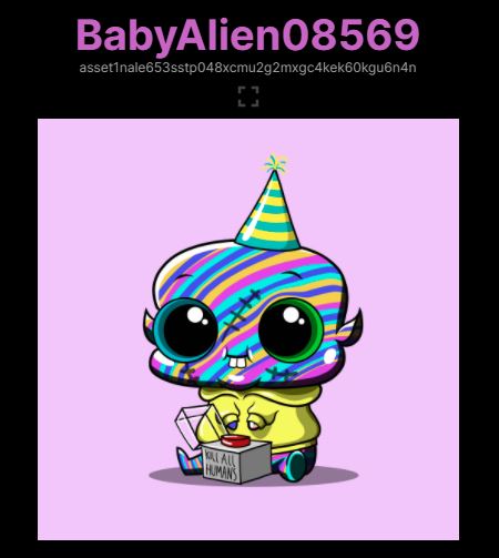 DynamicGOB's tweet photo. @BabyAlienClub the odds of minting one of the five specials is 1/10000. The odds of one of these little guys being this much of an outlier is muuuuccchhhh longer than that. This is the real #1 alien! https://t.co/4uNUFab1Wm