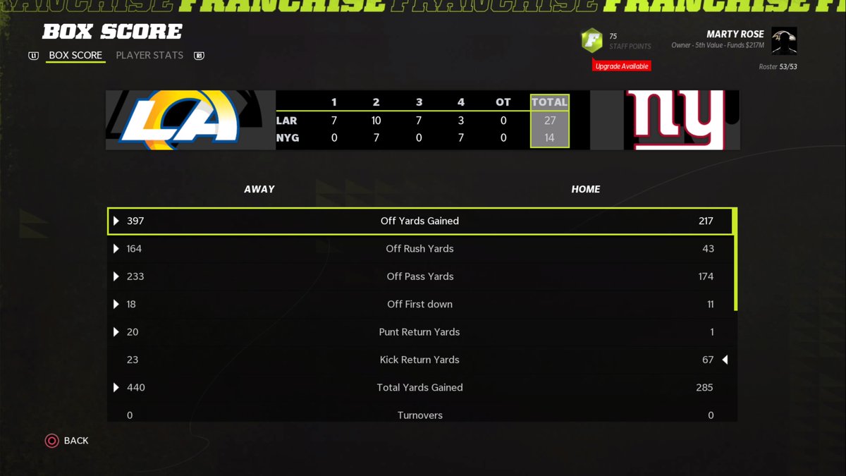 4thDown_Ravens's tweet photo. Imagine playing Mut winnin then bring all the cheesy play an lose to regular degular Cf users https://t.co/h2kcB1HFZ9